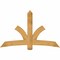 Ekena Millwork Davenport Rough Sawn Timber Gable Bracket, Western Red Cedar, 72"W x 45"H x 4"D x 6"F, 15/12 Pitch GBW072X45X0406DAV00RWR - alternate 1
